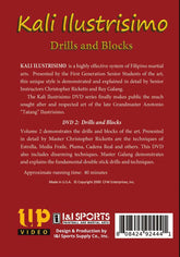 Kali Illustrisimo #2 Drills & Blocks DVD Christopher Ricketts & Rey Galang FMA